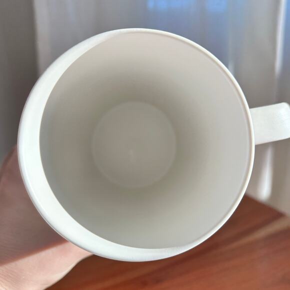 2015 Starbucks XOXO Tall Mug Hugs & Kisses Green Dot Ceramic Coffee Cup 16 oz - Picture 4 of 9